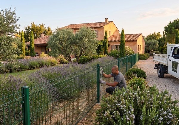 Clôture de jardin installée de Toulouse à Montauban par Garonne Paysages